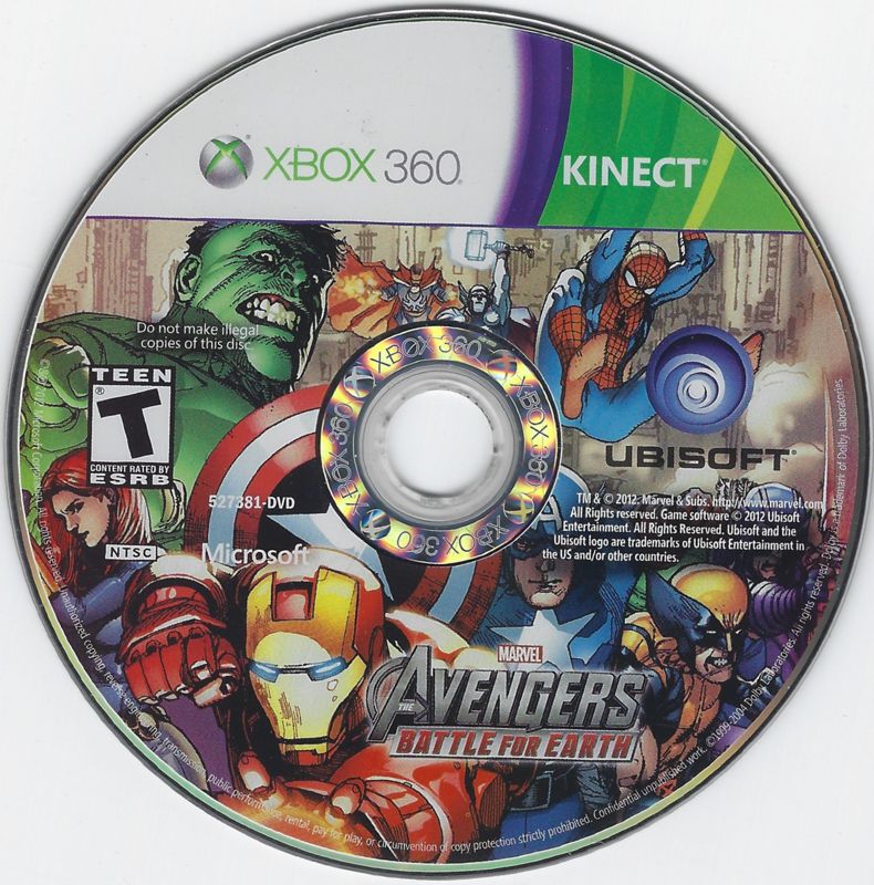 The Avengers: Battle for Earth | Xbox 360 | physical media | region=North America | source-country=United States | zypher-v2 | moby-44b4eb69ff67 | Data by MobyGames.com