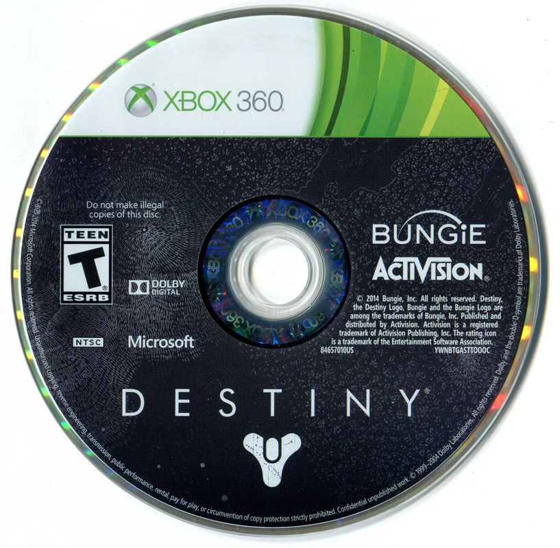 Destiny | Xbox 360 | physical media | region=North America | source-country=Canada,United States | zypher-v2 | moby-1a73522fae83 | Data by MobyGames.com
