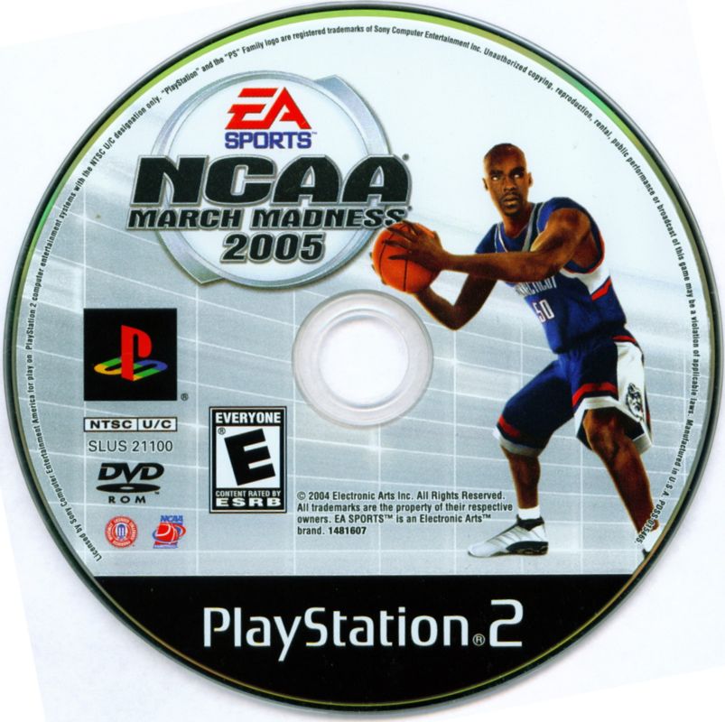 NCAA March Madness 2005 | PlayStation 2 | physical media | region=North America | source-country=United States | zypher-v2 | moby-242c9d1c334e | Data by MobyGames.com