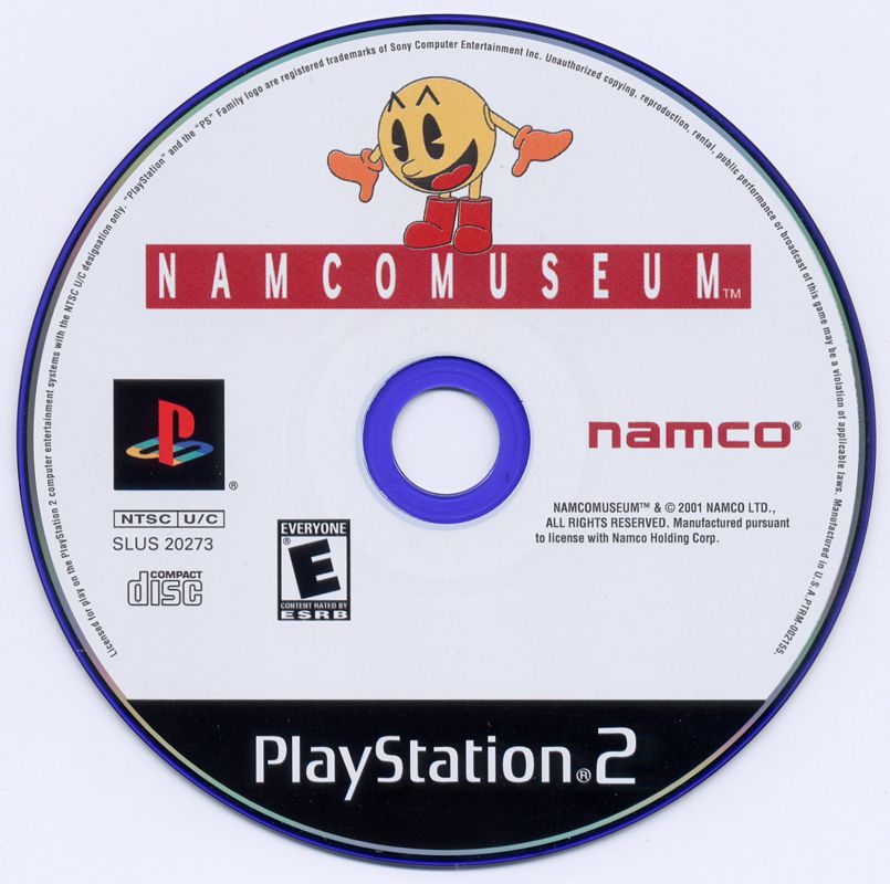 Namco Museum | PlayStation 2 | physical media | region=North America | source-country=United States | zypher-v2 | moby-5fedcaae1f08 | Data by MobyGames.com