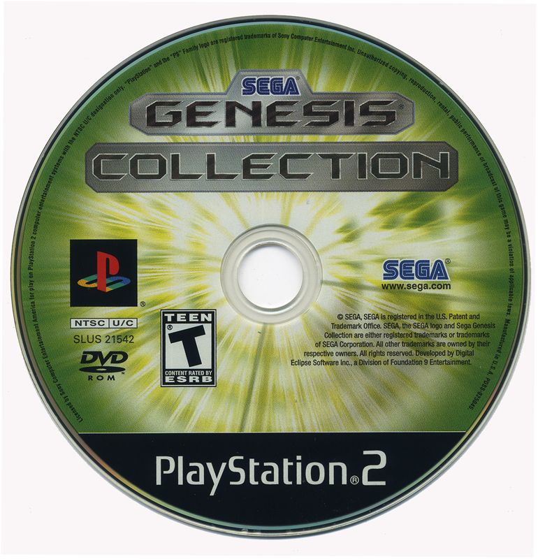 Sega Genesis Collection | PlayStation 2 | physical media | Data by MobyGames.com