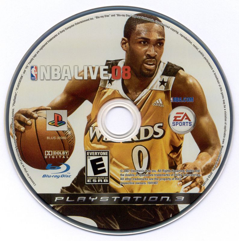 NBA Live 08 | PlayStation 3 | physical media | region=North America | source-country=Canada,Mexico,United States | zypher-v2 | moby-0f0e1722fc5c | Data by MobyGames.com
