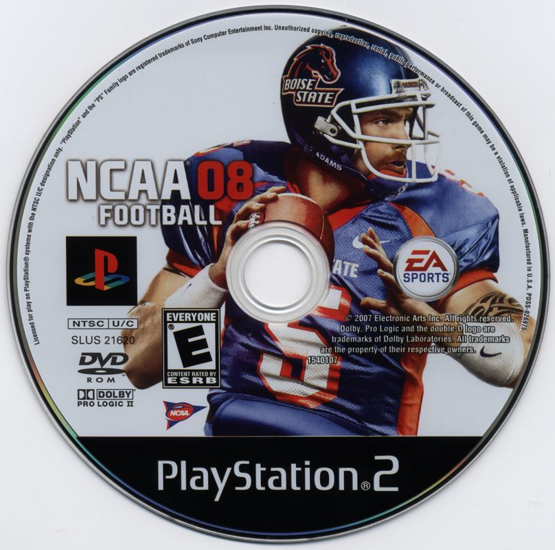 NCAA Football 08 | PlayStation 2 | physical media | region=North America | source-country=United States | zypher-v2 | moby-364d53ccb55b | Data by MobyGames.com