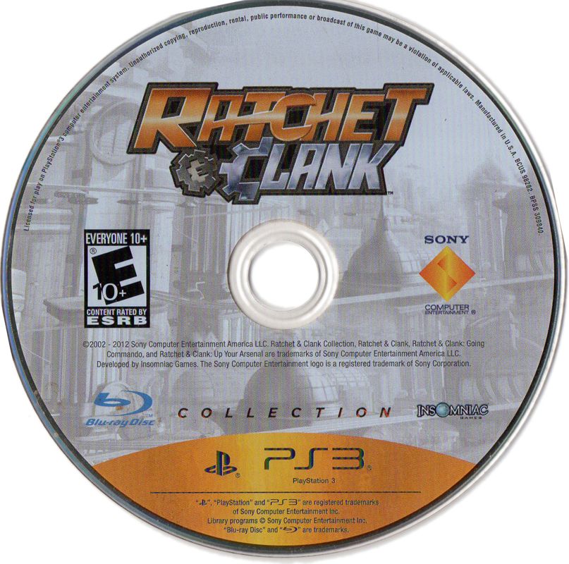 Ratchet & Clank Collection | PlayStation 3 | physical media | region=North America | source-country=United States | zypher-v2 | moby-1a7b13179577 | Data by MobyGames.com