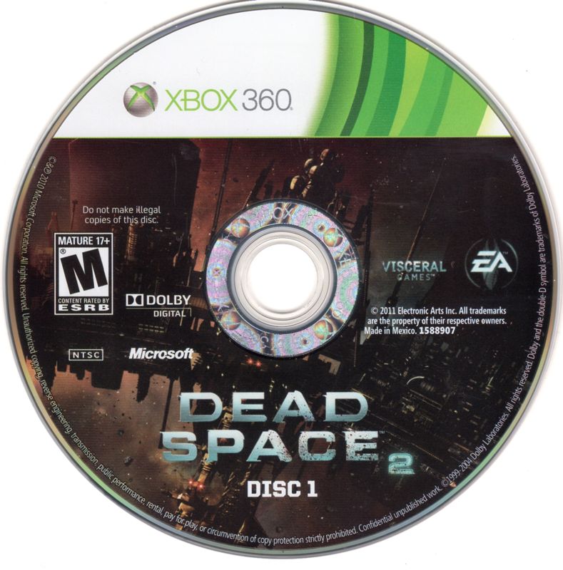 Dead Space 2 | Xbox 360 | physical media | region=North America | source-country=United States | zypher-v2 | moby-7a0b795cab97 | Data by MobyGames.com