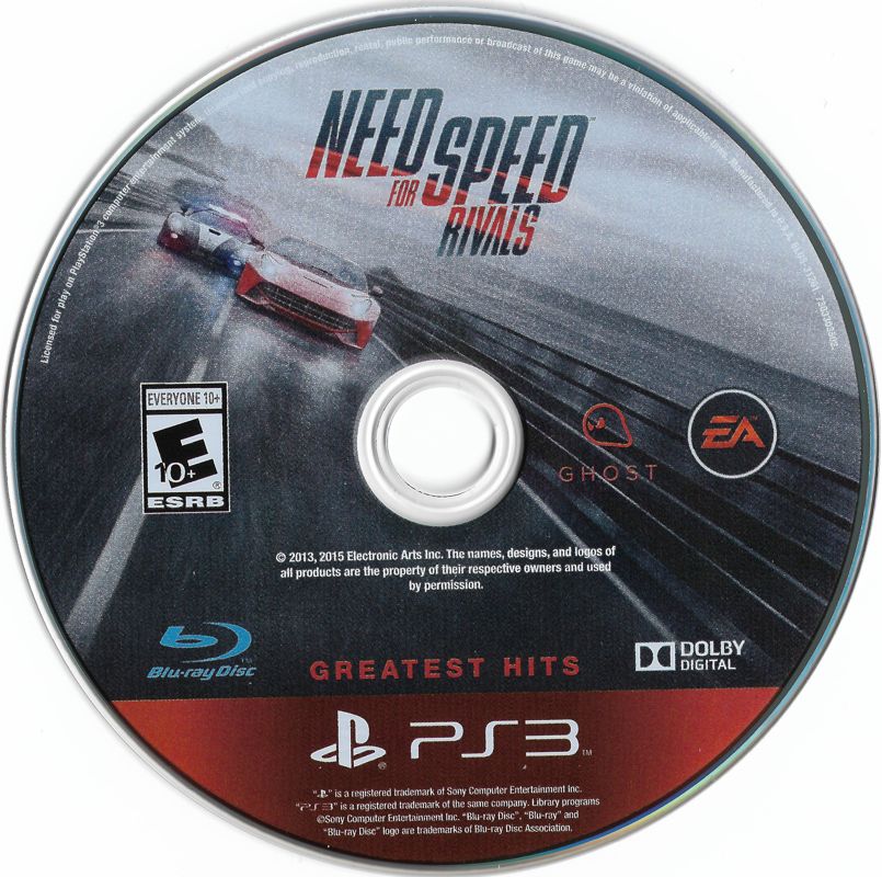 Need for Speed: Rivals | PlayStation 3 | physical media | region=North America | source-country=Canada,Mexico,United States | zypher-v2 | moby-5279f82a4cfa | Data by MobyGames.com