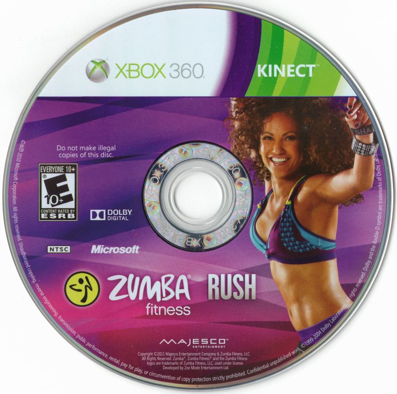 Zumba Fitness Rush | Xbox 360 | physical media | region=North America | source-country=United States | zypher-v2 | moby-429b15a4e5b6 | Data by MobyGames.com