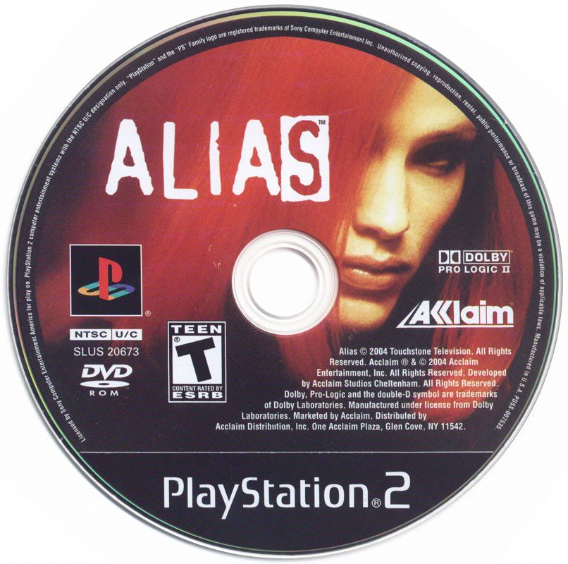 Alias | PlayStation 2 | physical media | region=North America | source-country=United States | zypher-v2 | moby-e3977f584a80 | Data by MobyGames.com