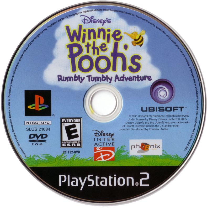 Disney's Winnie the Pooh's Rumbly Tumbly Adventure | PlayStation 2 | physical media | Region: North America | source-country=Canada,United States | Data by MobyGames.com