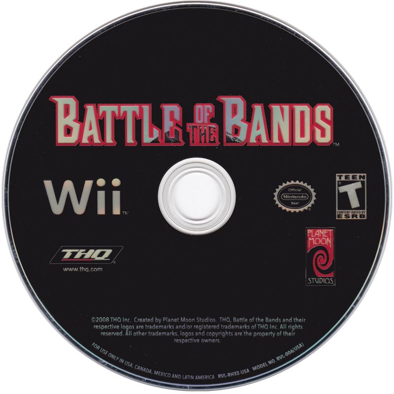 Battle of the Bands | Wii | physical media | Data by MobyGames.com