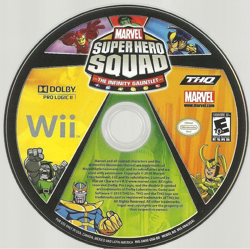 Marvel Super Hero Squad: The Infinity Gauntlet | Wii | physical media | region=North America | source-country=Canada | zypher-v2 | moby-2255881e9d42 | Data by MobyGames.com