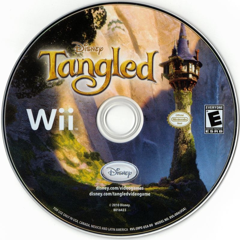 Disney Tangled | Wii | physical media | region=North America | source-country=United States | zypher-v2 | moby-9c7e0d305432 | Data by MobyGames.com