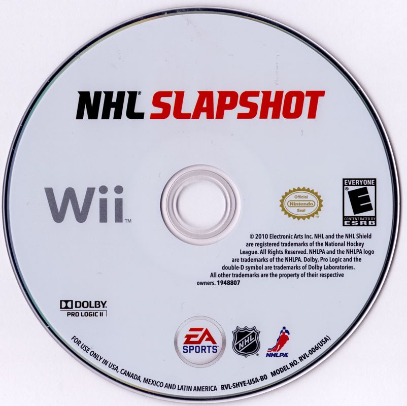 NHL Slapshot | Wii | physical media | region=North America | source-country=Canada | zypher-v2 | moby-aade28c7b4be | Data by MobyGames.com