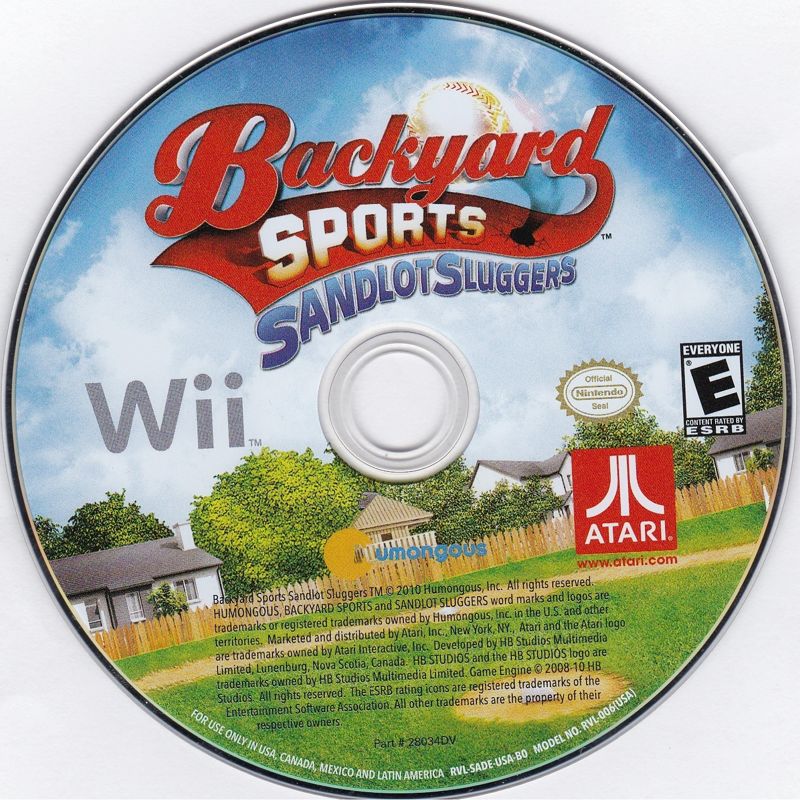 Backyard Sports: Sandlot Sluggers | Wii | physical media | region=North America | source-country=United States | zypher-v2 | moby-1810dc50a514 | Data by MobyGames.com