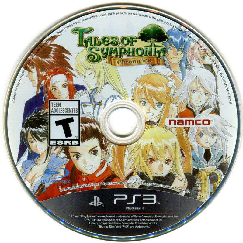 Tales of Symphonia Chronicles | PlayStation 3 | physical media | region=North America | source-country=Canada | zypher-v2 | moby-806c6d159b61 | Data by MobyGames.com