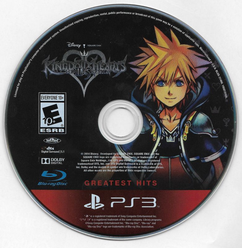 Kingdom Hearts HD II.5 ReMIX | PlayStation 3 | physical media | region=North America | source-country=United States | zypher-v2 | moby-3d36f2580b32 | Data by MobyGames.com