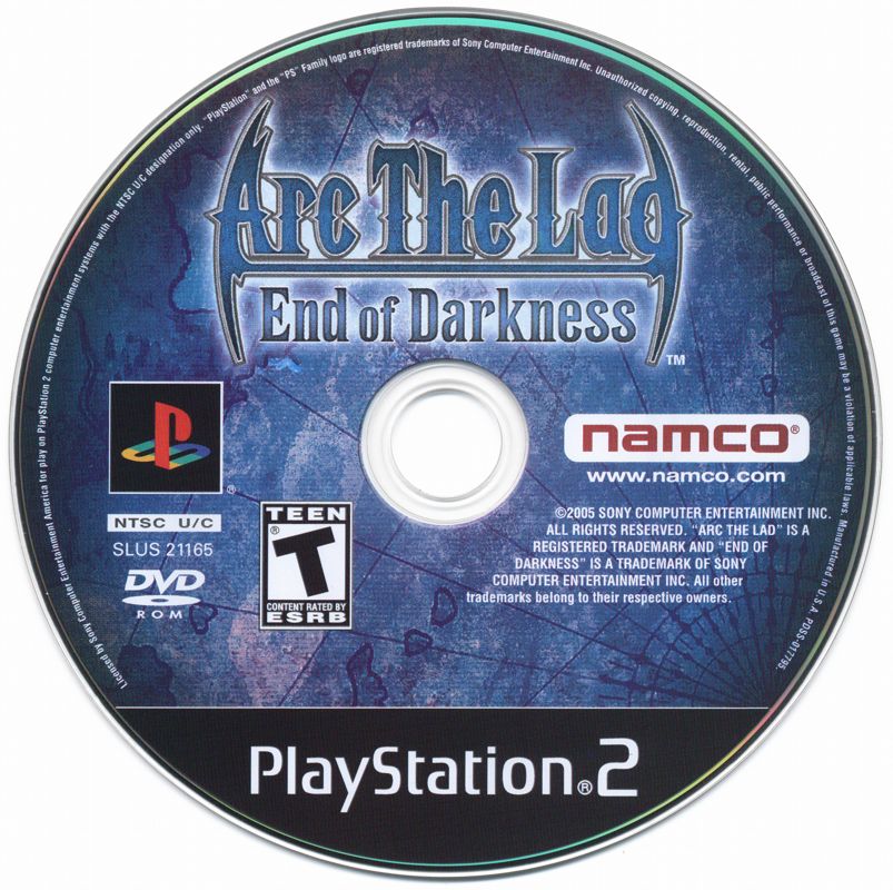 Arc the Lad: End of Darkness | PlayStation 2 | physical media | region=North America | source-country=United States | zypher-v2 | moby-fde4105ae3f2 | Data by MobyGames.com