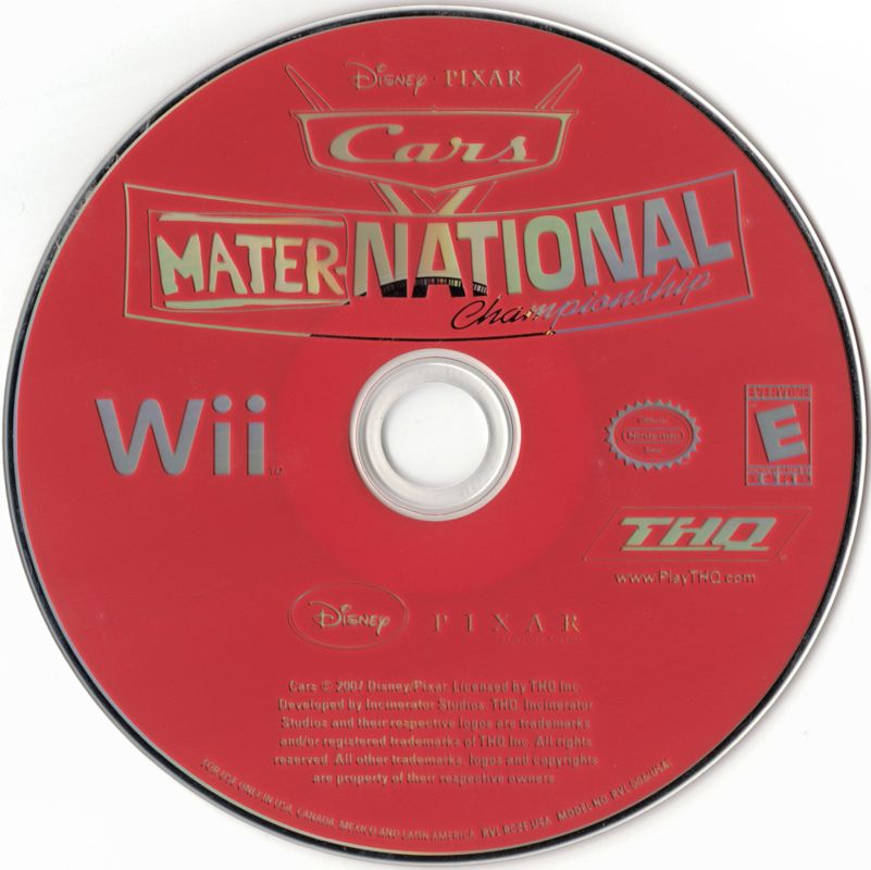 Disney•Pixar Cars: Mater-National Championship | Wii | physical media | Data by MobyGames.com