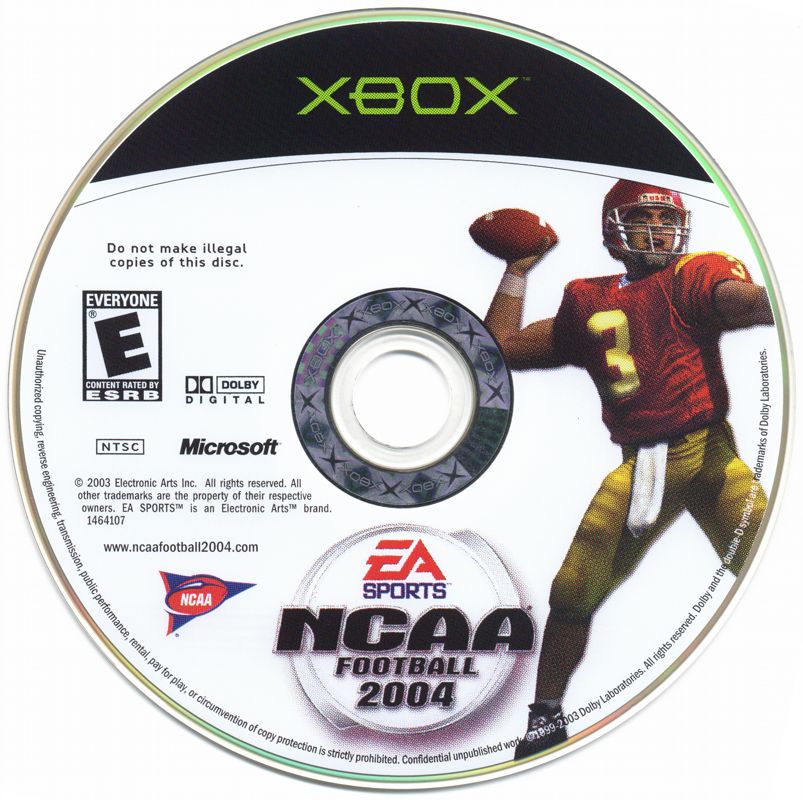 NCAA Football 2004 | Xbox | physical media | region=North America | source-country=United States | zypher-v2 | moby-29a06392ea84 | Data by MobyGames.com