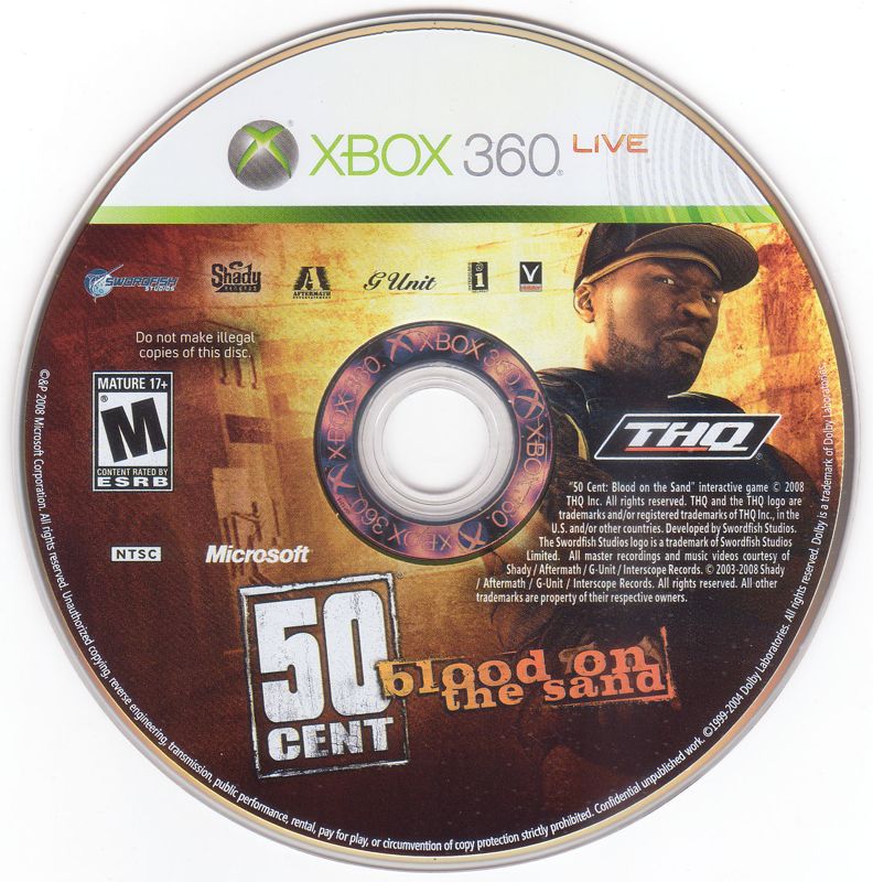 50 Cent: Blood on the Sand | Xbox 360 | physical media | region=North America | source-country=United States | zypher-v2 | moby-e3ff0f9dbe87 | Data by MobyGames.com