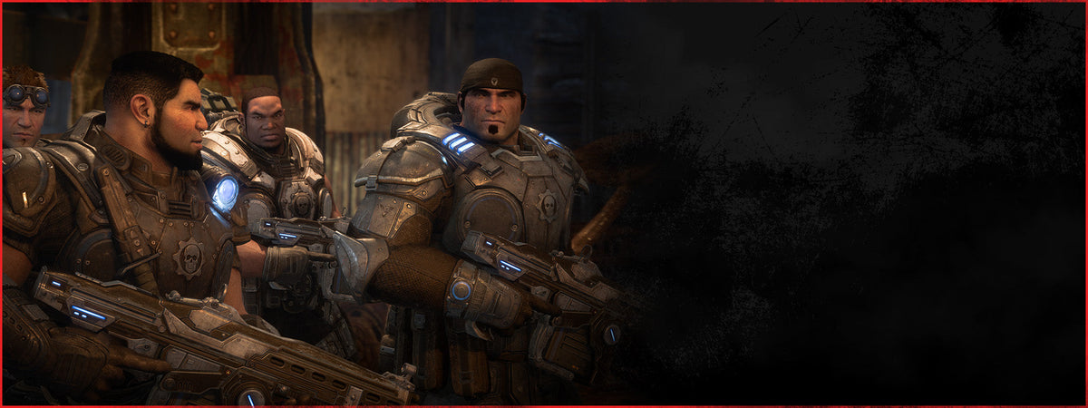 Gears of War: E-Day official Xbox key art