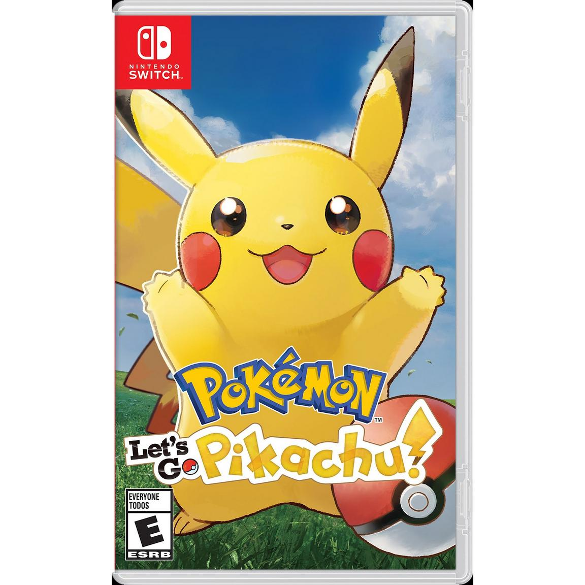 Pokémon Let's Go Pikachu physical Nintendo Switch game
