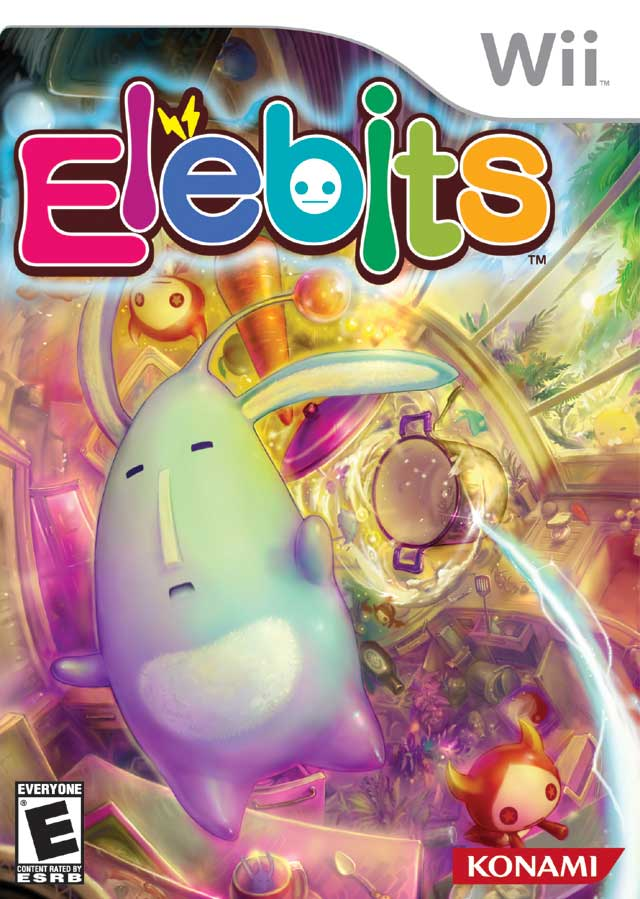North American Elebits cover art for Nintendo Wii