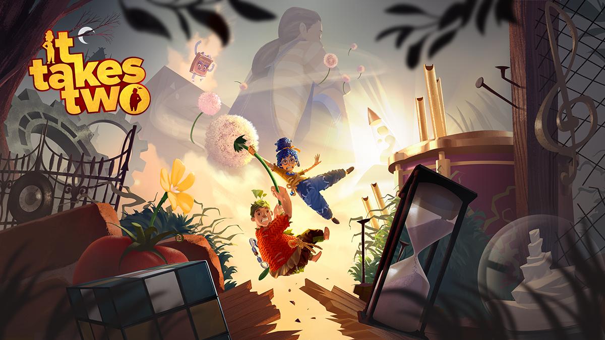 It Takes Two official key art featuring Cody and May