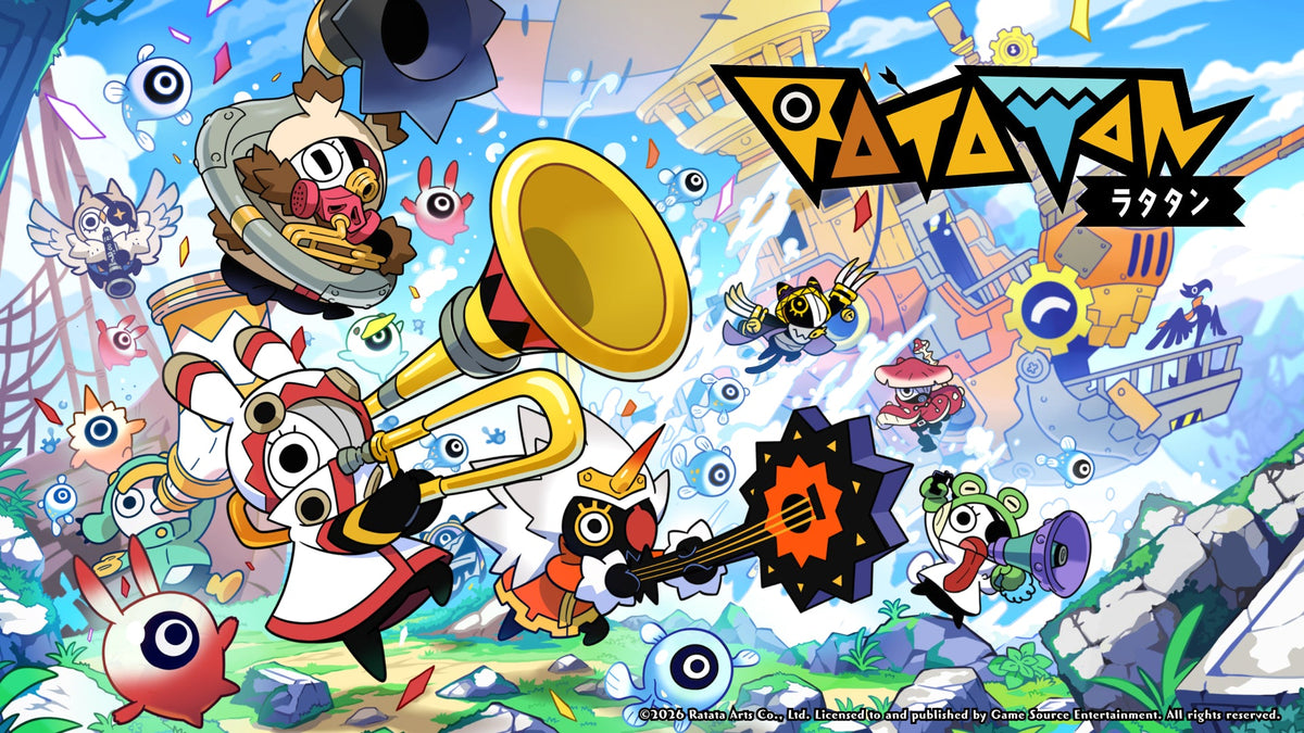Official Ratatan edition key art with the musical cast and their instruments; promotional artwork, not gameplay