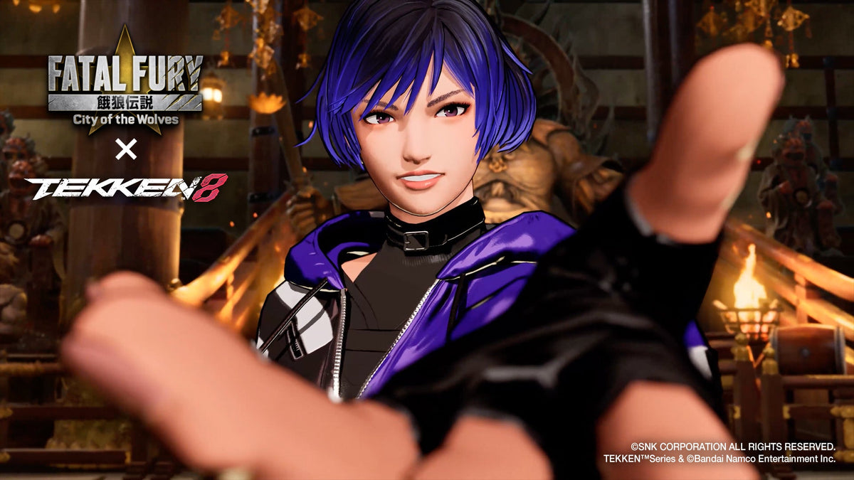 Reina in official Fatal Fury: City of the Wolves and Tekken 8 crossover announcement artwork
