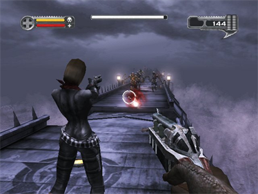 Darkwatch gameplay on PlayStation 2