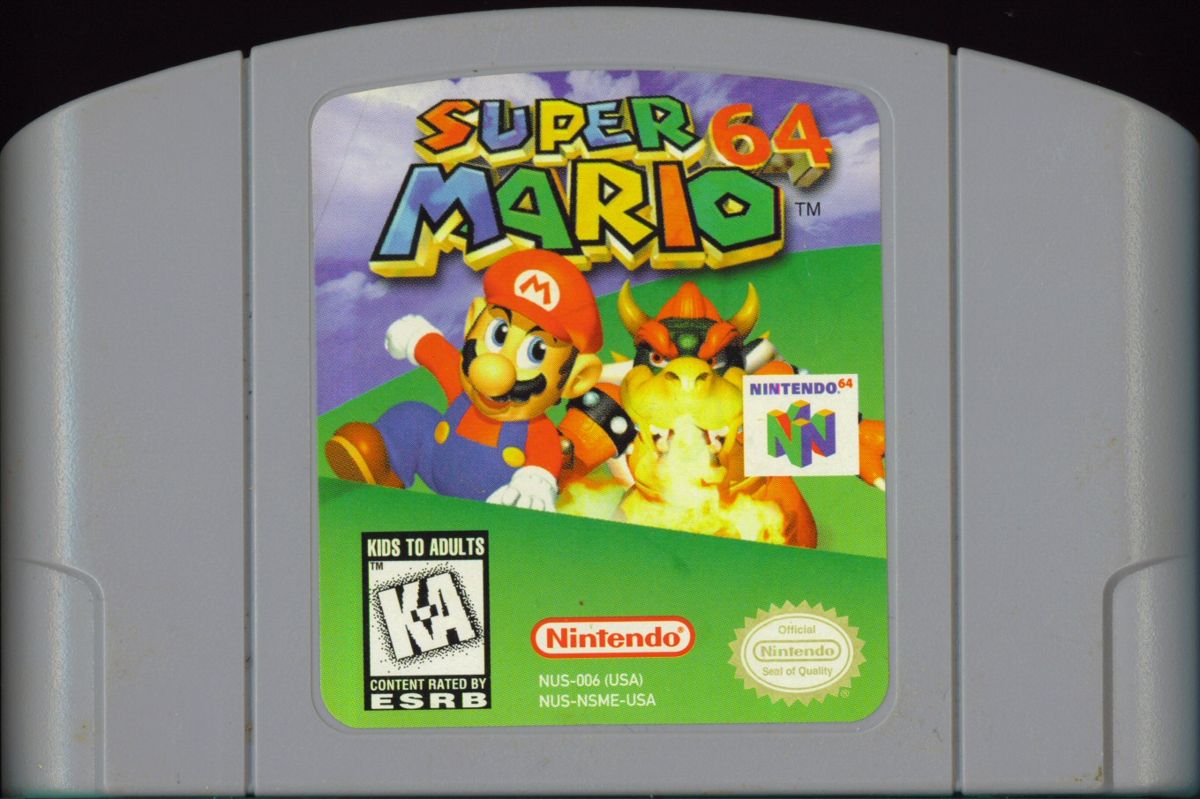 Super Mario 64 Nintendo 64 cartridge