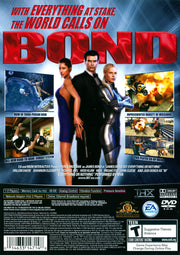 
007: Everything or Nothing PS2 back cover