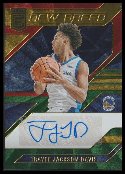 2023-24 Donruss Elite #NB-TJD Trayce Jackson-Davis New Breed Autographs