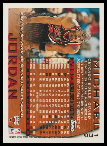 
1996-97 Topps #139 Michael Jordan