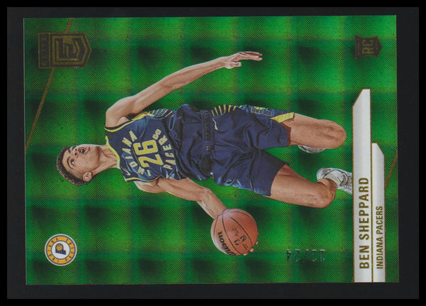 2023-24 Donruss Elite #225 Ben Sheppard International Hyper Green #/24