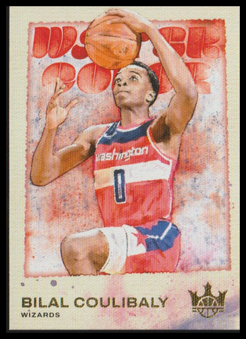 
2023-24 Panini Court Kings #8 Bilal Coulibaly Water Color