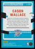 2023-24 Donruss #231 Cason Wallace Light Blue Laser Holo #/25