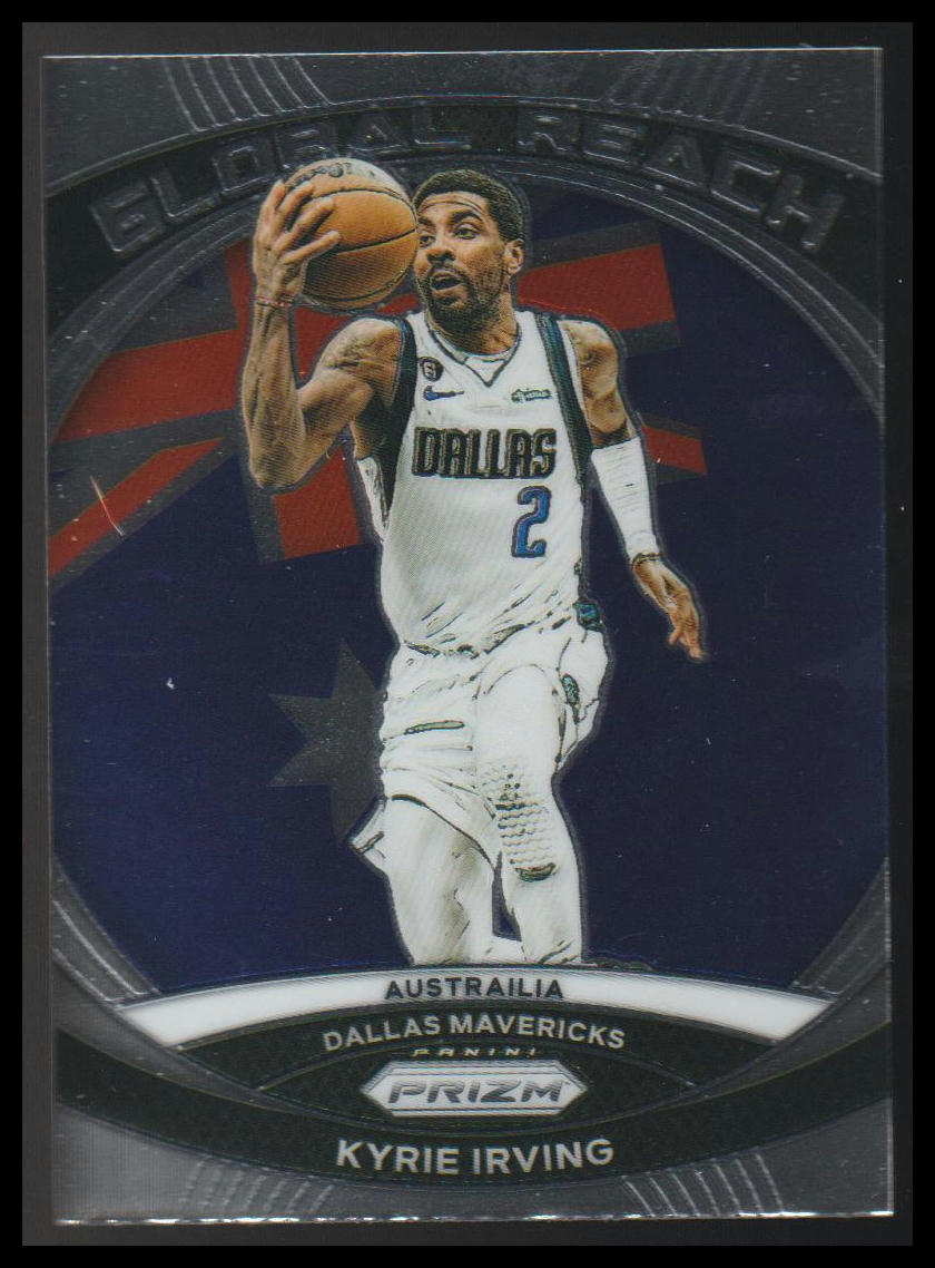 2023-24 Panini Prizm #7 Kyrie Irving Global Reach