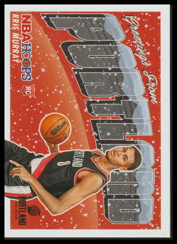 2023-24 Hoops Winter #5 Kris Murray Rookie Greetings