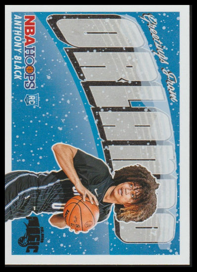 2023-24 Hoops Winter #20 Anthony Black Rookie Greetings