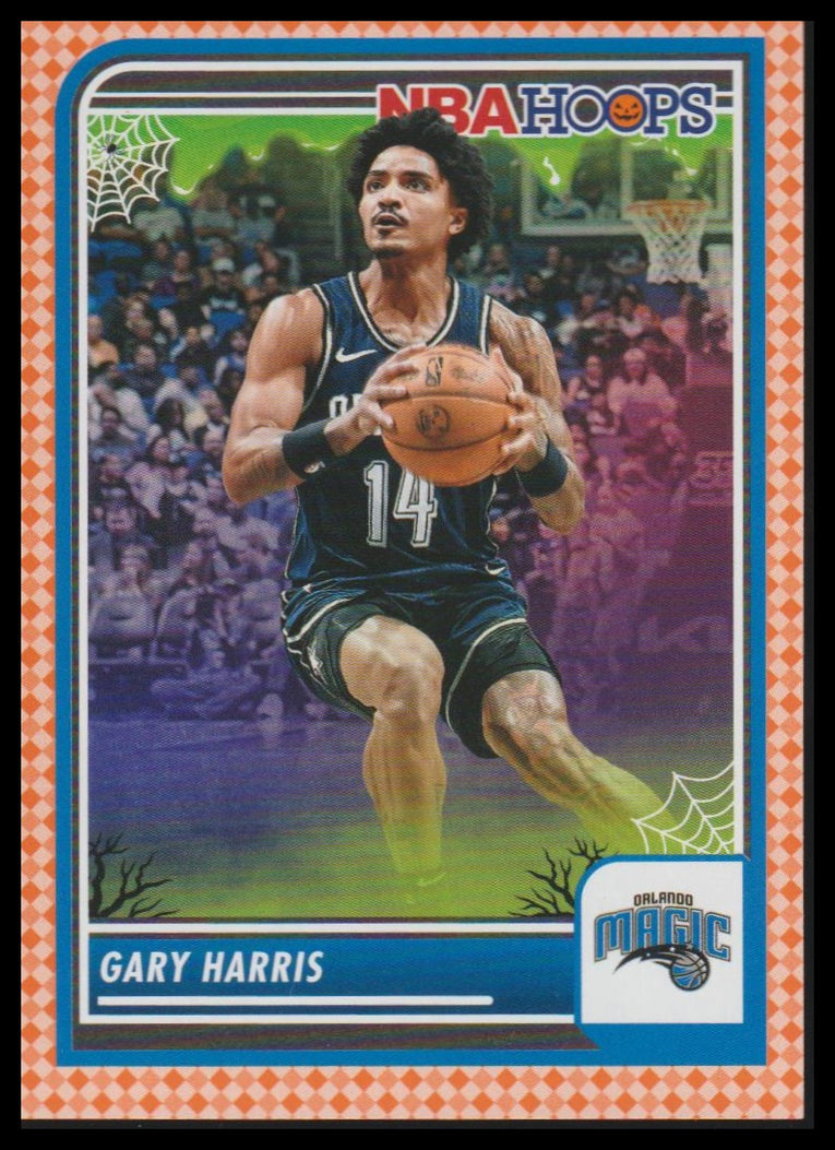 2023-24 Hoops Haunted Hoops #28 Gary Harris Orange