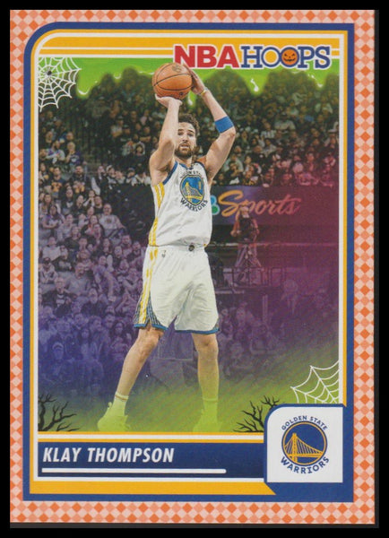 2023-24 Hoops Haunted Hoops #255 Klay Thompson Orange