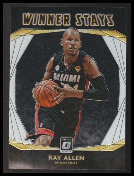 2020-21 Donruss Optic #17 Ray Allen Winner Stays