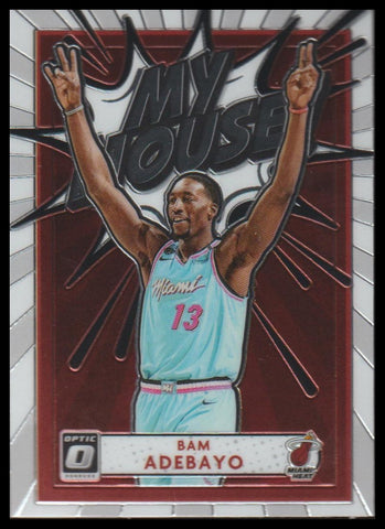 2020-21 Donruss Optic #16 Bam Adebayo My House