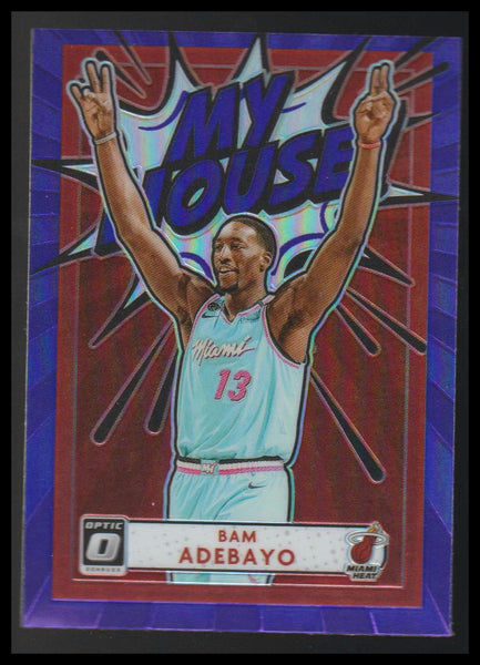 2020-21 Donruss Optic #16 Bam Adebayo My House Purple