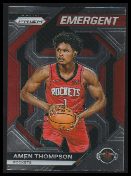 2023-24 Panini Prizm #13 Amen Thompson Emergent