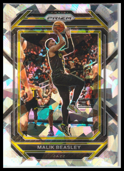 2022-23 Panini Prizm #60 Malik Beasley Prizms Ice