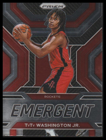 2022-23 Panini Prizm #18 TyTy Washington Jr. Emergent