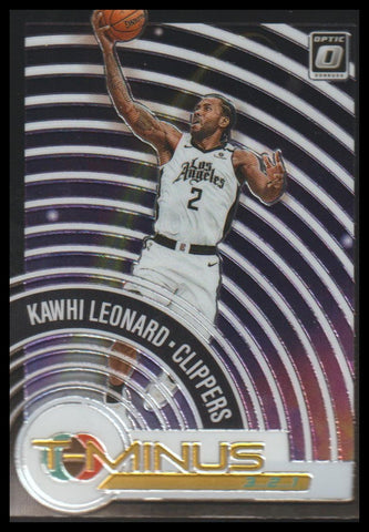 2020-21 Donruss Optic #3 Kawhi Leonard T-Minus 3...2...1